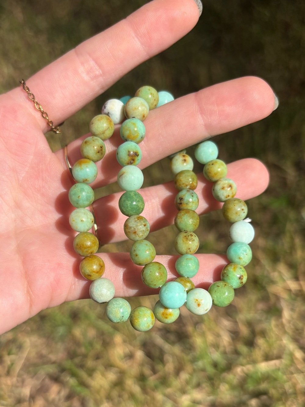 Tourqoise beaded bracelets
